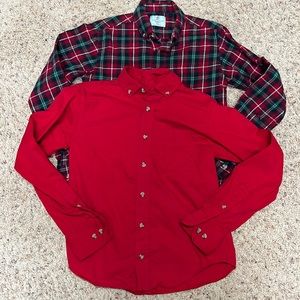 2 Class Club boys button down shirts, 10/12